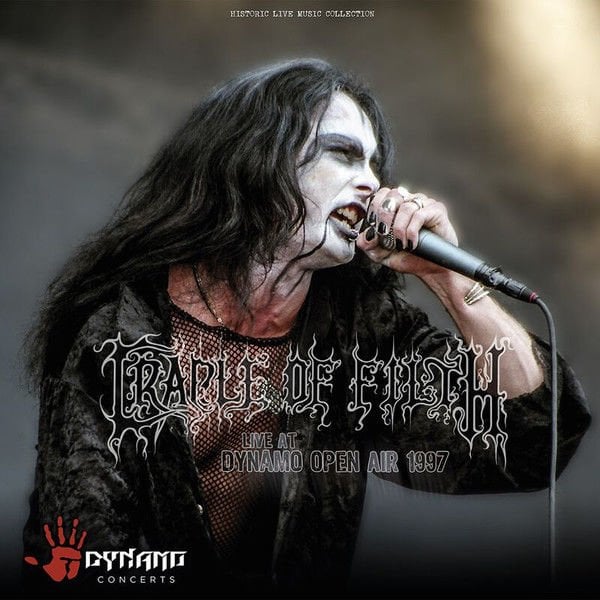CRADLE OF FILTH - LIVE AT DYNAMO OPEN AIR 1997 (2019) - LP BLACK METAL 2023 COLOURED EDITION SIFIR PLAK