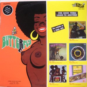 BLOWFLY - BUTTERFLY 1973 - LP 2001 REISSUE SIFIR PLAK