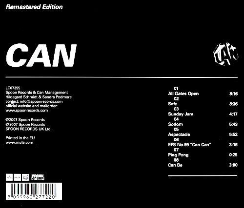 CAN – CAN (1978) - CD REMASTERED EDITION SIFIR