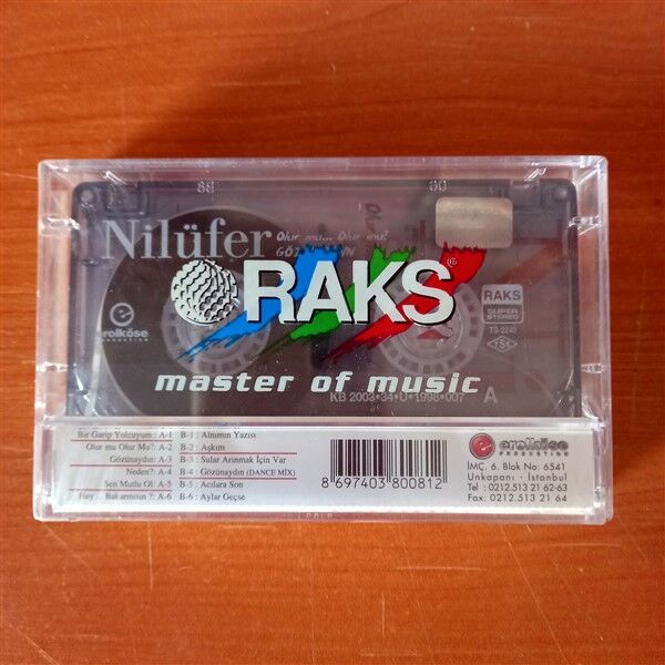 NİLÜFER - OLUR MU OLUR MU? / GÖZÜNAYDIN (2003) - KASET SIFIR