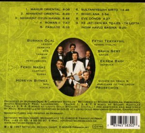 BURHAN ÖÇAL & ISTANBUL ORIENTAL ENSEMBLE – SULTAN'S SECRET DOOR (1997) - CD 2.EL