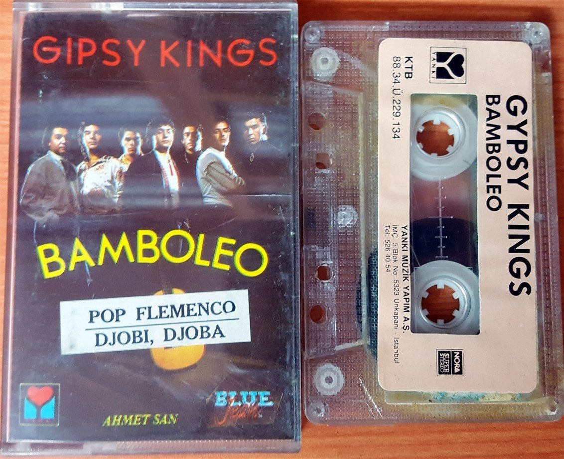 GIPSY KINGS - BAMBOLEO (1988) YANKI CASSETTE MADE IN TURKEY ''USED''