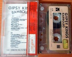 GIPSY KINGS - BAMBOLEO (1988) YANKI CASSETTE MADE IN TURKEY ''USED''