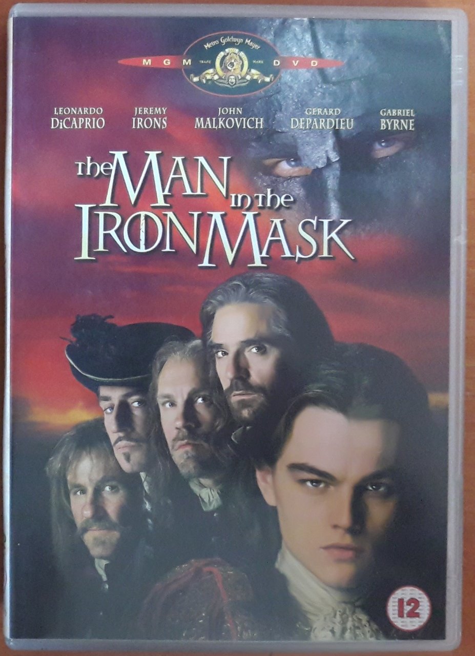 The MAN In The IRON MASK - LEONARDO DiCAPRIO - JEREMY IRONS - JOHN MALKOVICH - GÉRARD DEPARDIEU - DVD 2.EL TR ALTYAZI YOKTUR