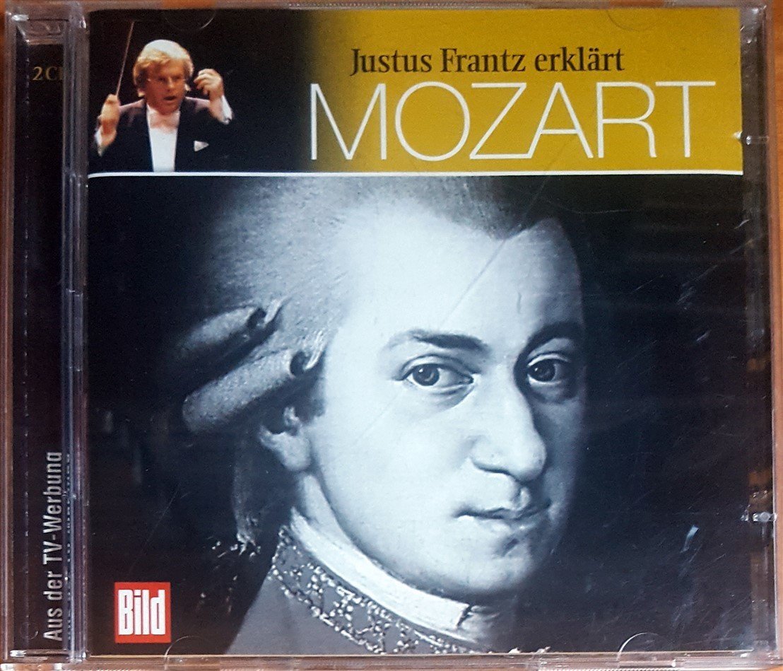 JUSTUS FRANTZ ERKLART MOZART / EINE KLEINE NACHTMUSIK KC 525, SINFONIE NR. 40 G-MOLL KV 550 (2004) BILD 2CD 2.EL
