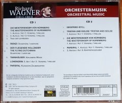 WAGNER: ORCHESTERMUSIK / ORCHESTRAL MUSIC (2001) - 2CD TIM 2.EL