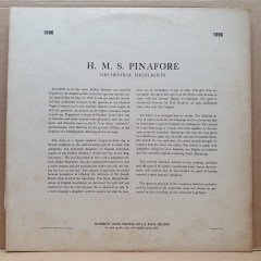H.M.S. PINAFORE - ORCHESTRAL HIGHLIGHTS - LP 2.EL PLAK