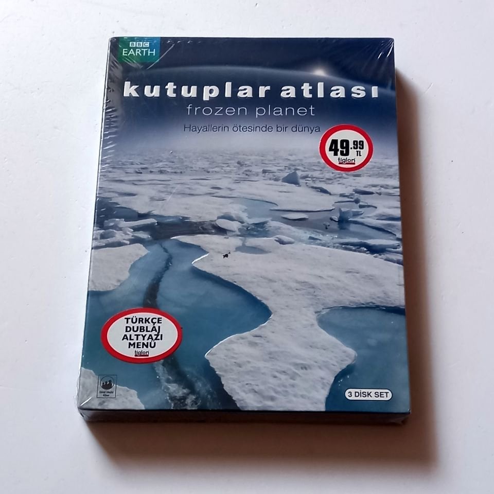 KUTUPLAR ATLASI / FROZEN PLANET - BELGESEL - SES.: SIR DAVID ATTENBOROUGH - 3DVD AMBALAJINDA SIFIR
