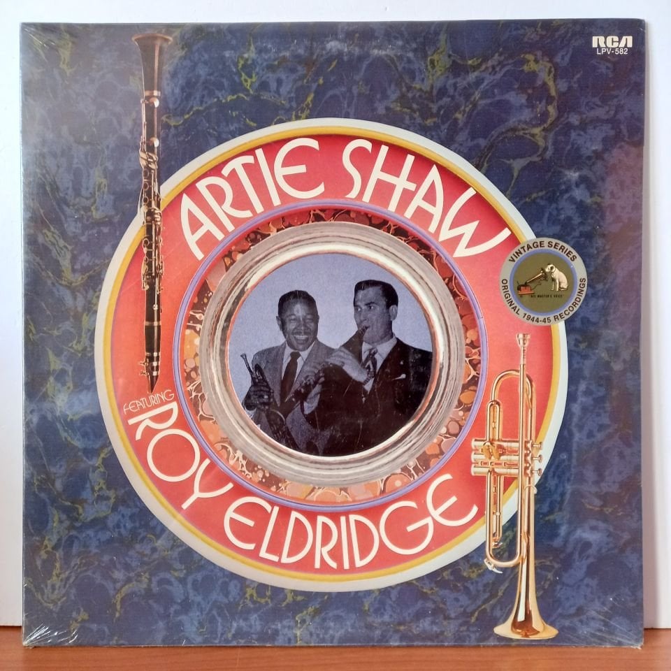 ARTIE SHAW – ARTIE SHAW FEATURING ROY ELDRIDGE (1972) - LP DÖNEM BASKI SIFIR PLAK