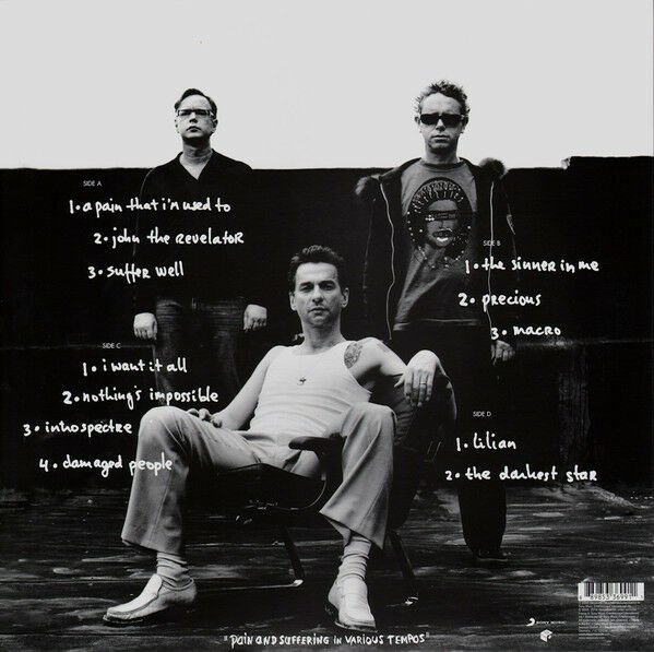DEPECHE MODE - PLAYING THE ANGEL (2005) - 2LP 180GR 2017 MUTE/SONY EDITION SIFIR PLAK