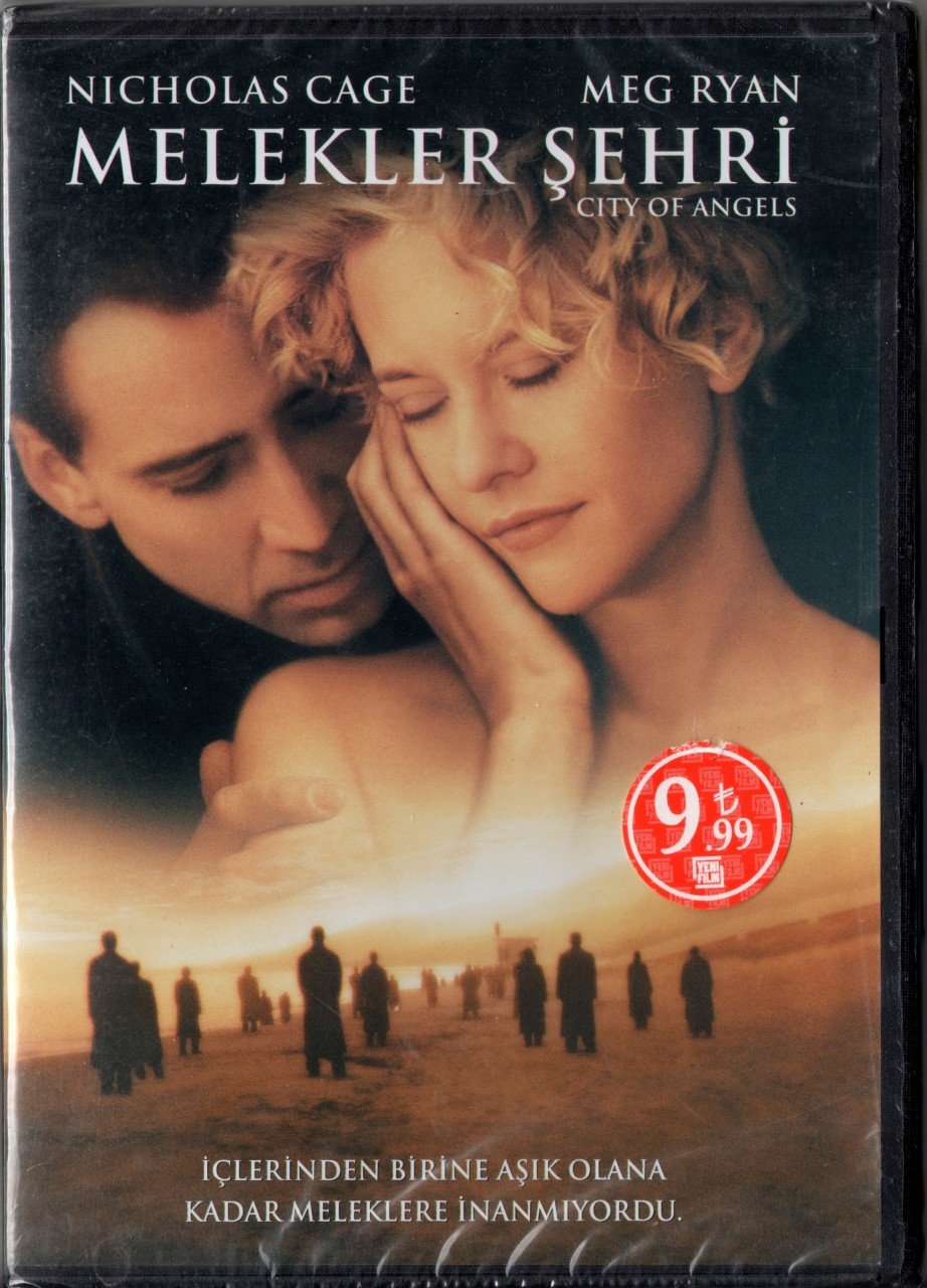 CITY OF ANGELS - MELEKLER ŞEHRİ - NICOLAS CAGE - MEG RYAN - DVD SIFIR TR ALTYAZI YOKTUR