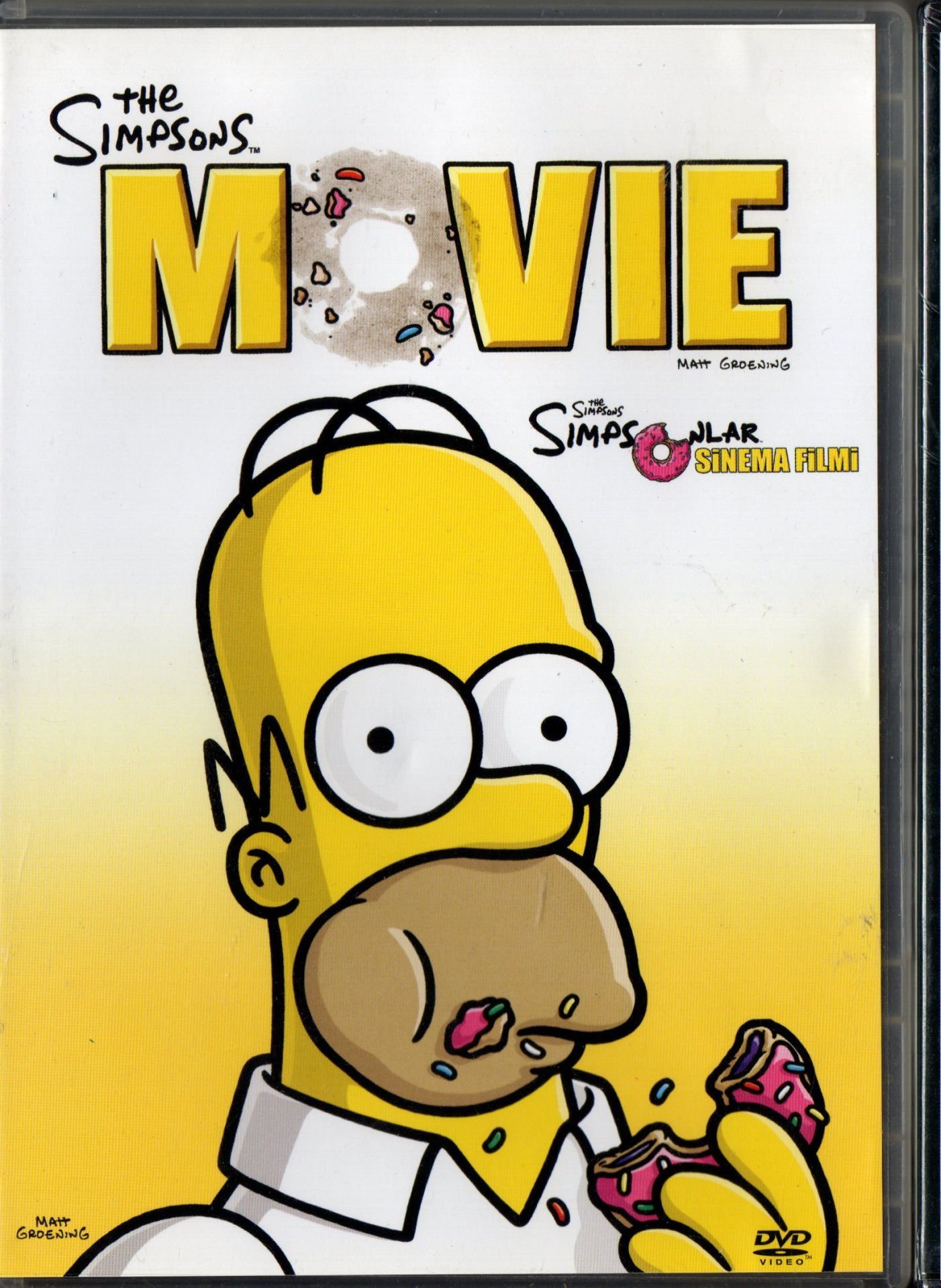 THE SIMPSONS MOVIE - SIMPSONLAR SİNEMA FİLMİ - MATT GROENING - DVD 2.EL