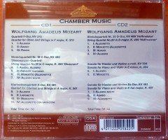 CHAMBER MUSIC / WOLFGANG AMADEUS MOZART (2002) 2CD 2.EL