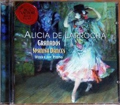 ALICIA DE LARROCHA - GRANADOS / SPANISH DANCES / WORKS FOR PIANO (1995) RCA VIKTOR RED SEAL CD 2.EL