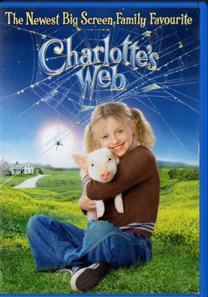 CHARLOTTE'S WEB - MİNİK ÖRÜMCEK ŞARLOT - JULIA ROBERTS - DAKOTA FANNING - DVD 2.EL