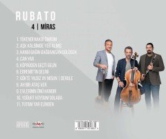 RUBATO - MIRAS (2021) - CD ÇAĞDAŞ HALK MÜZİĞİ SIFIR