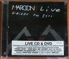 MAROON 5 - LIVE / FRIDAY THE 13TH (2005) - CD+DVD 2.EL