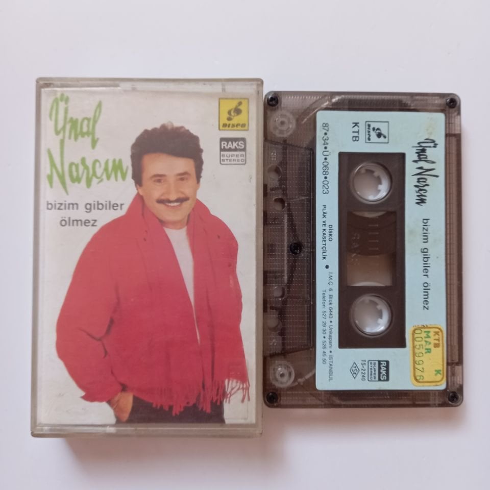 ÜNAL NARÇIN - BİZİM GİBİLER ÖLMEZ (1987) - KASET 2.EL