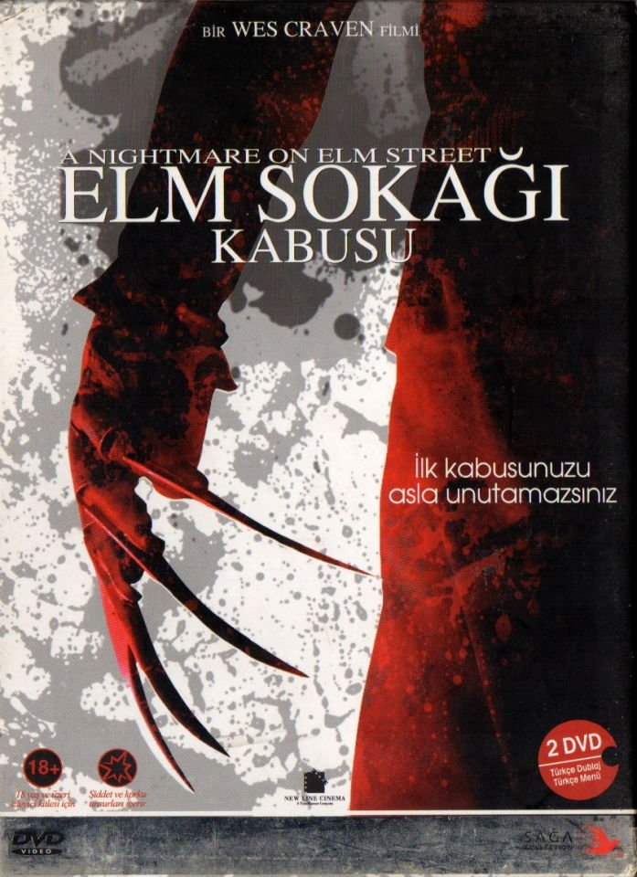 A NIGHTMARE ON ELM STREET - ELM SOKAĞI KABUSU - ROBERT ENGLUND - JOHNNY DEPP - WES CRAVEN - 2xDVD KALIN KUTU DIGIPAK 2.EL