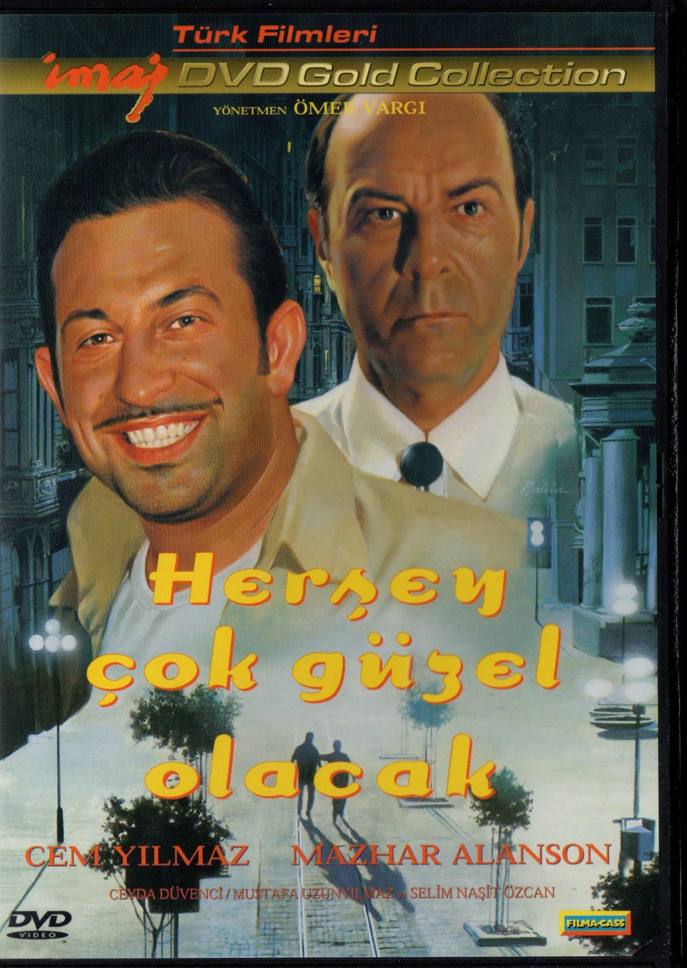HERŞEY ÇOK GÜZEL OLACAK - CEM YILMAZ - MAZHAR ALANSON - ÖMER VARGI - DVD 2.EL