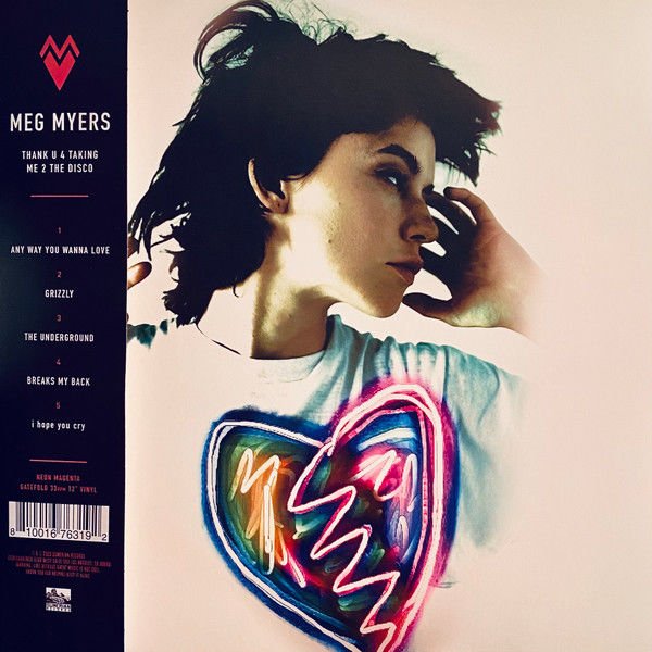 MEG MYERS - THANK U 4 TAKING ME 2 THE DISCO E.P / I'D LIKE 2 GO HOME NOW E.P (2020) - LP 2021 NEON MAGENTA COLOURED EDITION SIFIR PLAK