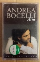 ANDREA BOCELLI - ARIA THE OPERA ALBUM 1998 CASSETTE MADE IN TURKEY ''NEW''