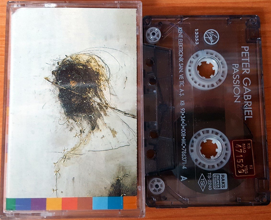 PETER GABRIEL - PASSION (1993) KENT CASSETTE MADE IN TURKEY ''USED''