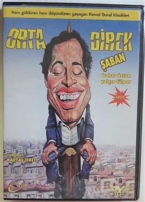 ORTA DİREK ŞABAN - KEMAL SUNAL - BAHAR ÖZTAN - KARTAL TİBET - DVD 2.EL