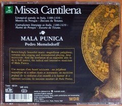 MISSA CANTILENA - MALA PUNICA / PEDRO MEMELSDORF (1997) ERATO CD 2.EL
