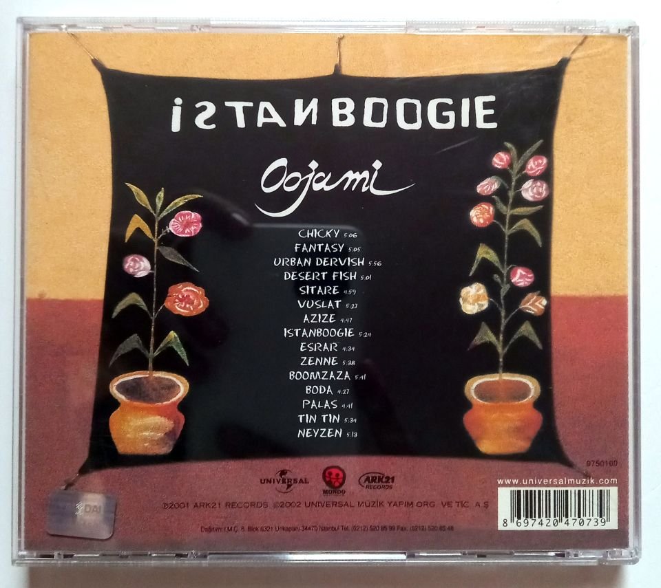 OOJAMİ – İSTANBOOGIE (2001) - CD 2.EL
