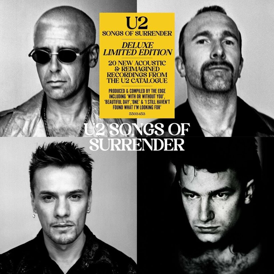 U2 - SONGS OF SURRENDER (2023) - CD DELUXE LIMITED EDITION DIGIPAK SIFIR
