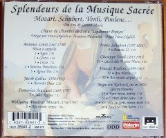 SPLENDEURS DE LA MUSIQUE SACREE / THE JOY OF SACRED MUSIC / MOZART, SCHUBERT, VERDI, POULENC (1996) CD 2.EL