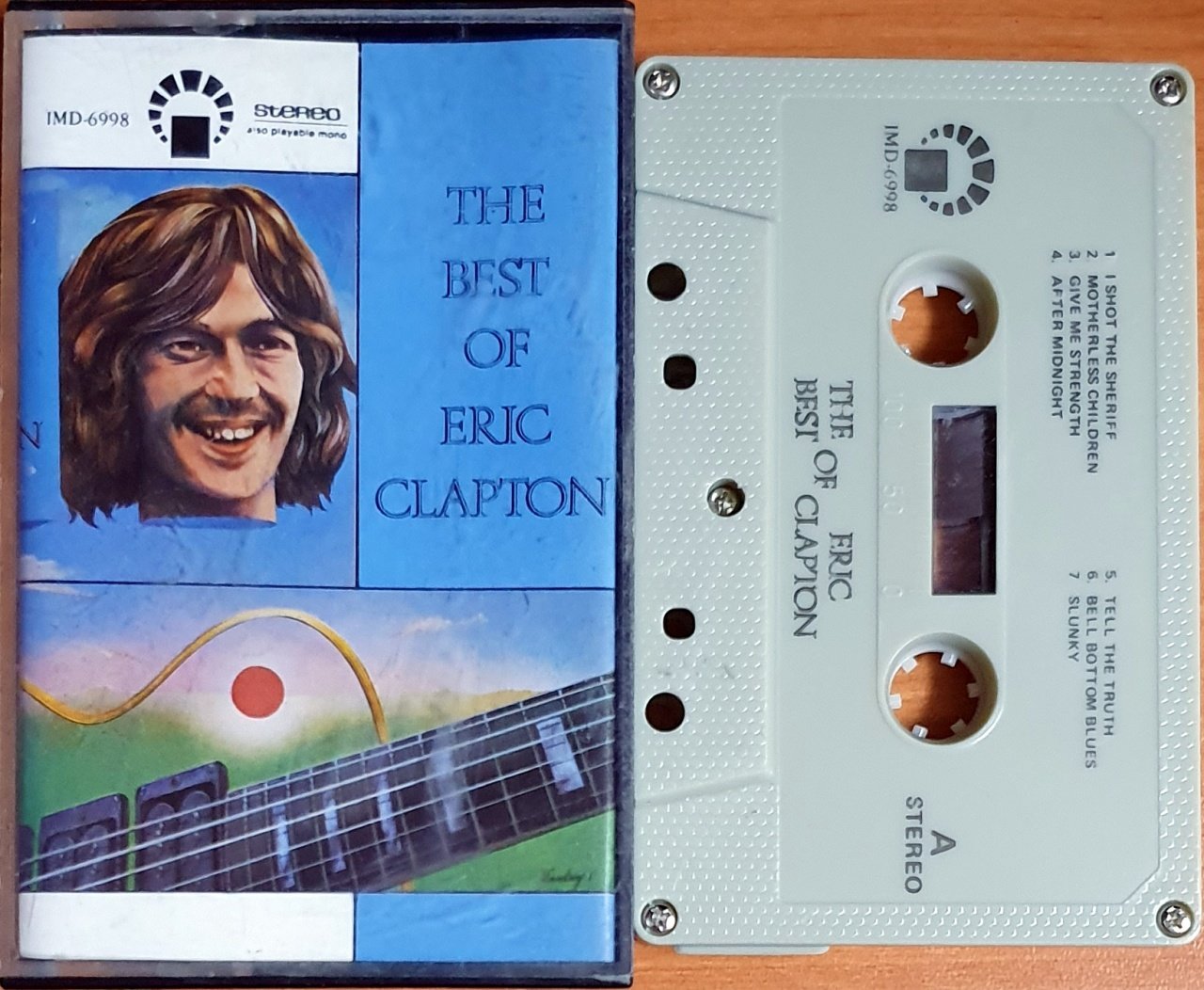 ERIC CLAPTON - THE BEST OF - KASET IMD MADE IN SAUDI ARABIA 2.EL