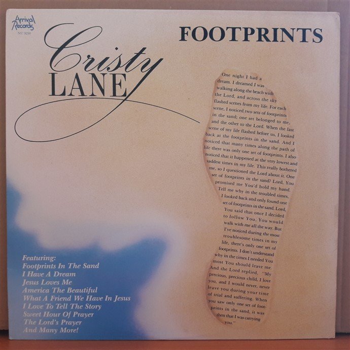 CRISTY LANE - FOOTPRINTS (1981) - LP 2.EL PLAK