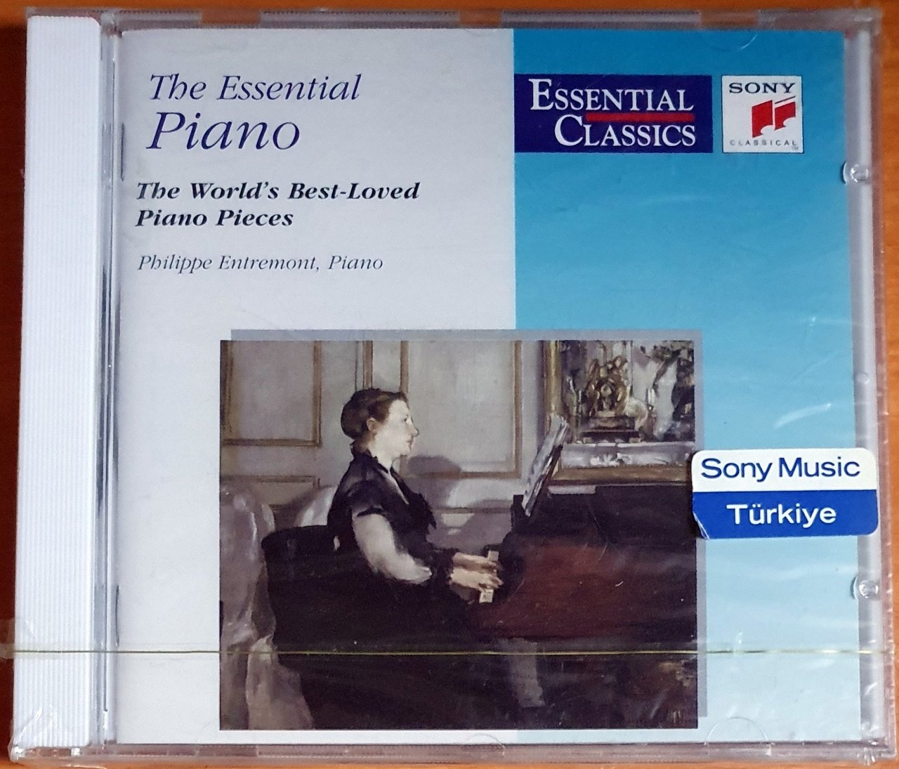 THE ESSENTIAL PIANO / THE WORLD'S BEST-LOVED PIANO PIECES / PHILIPPE ENTREMONT - CD SIFIR