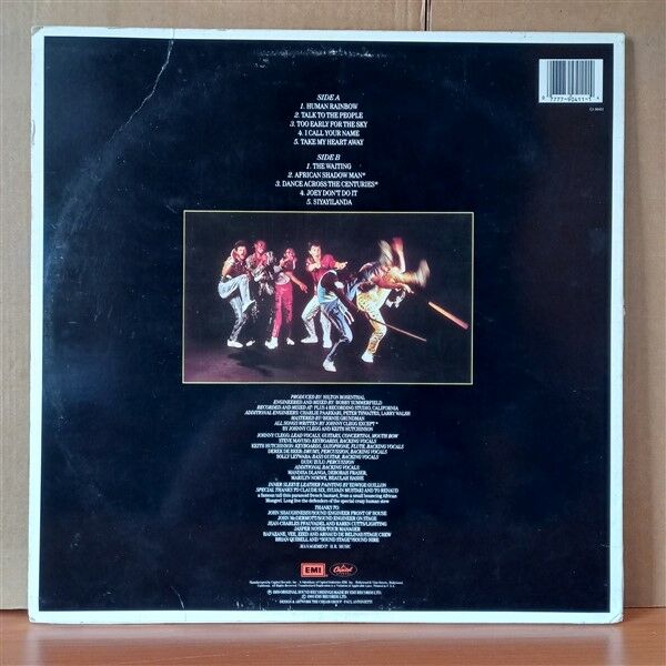 JOHNNY CLEGG & SAVUKA – SHADOW MAN (1988) - LP 2.EL PLAK