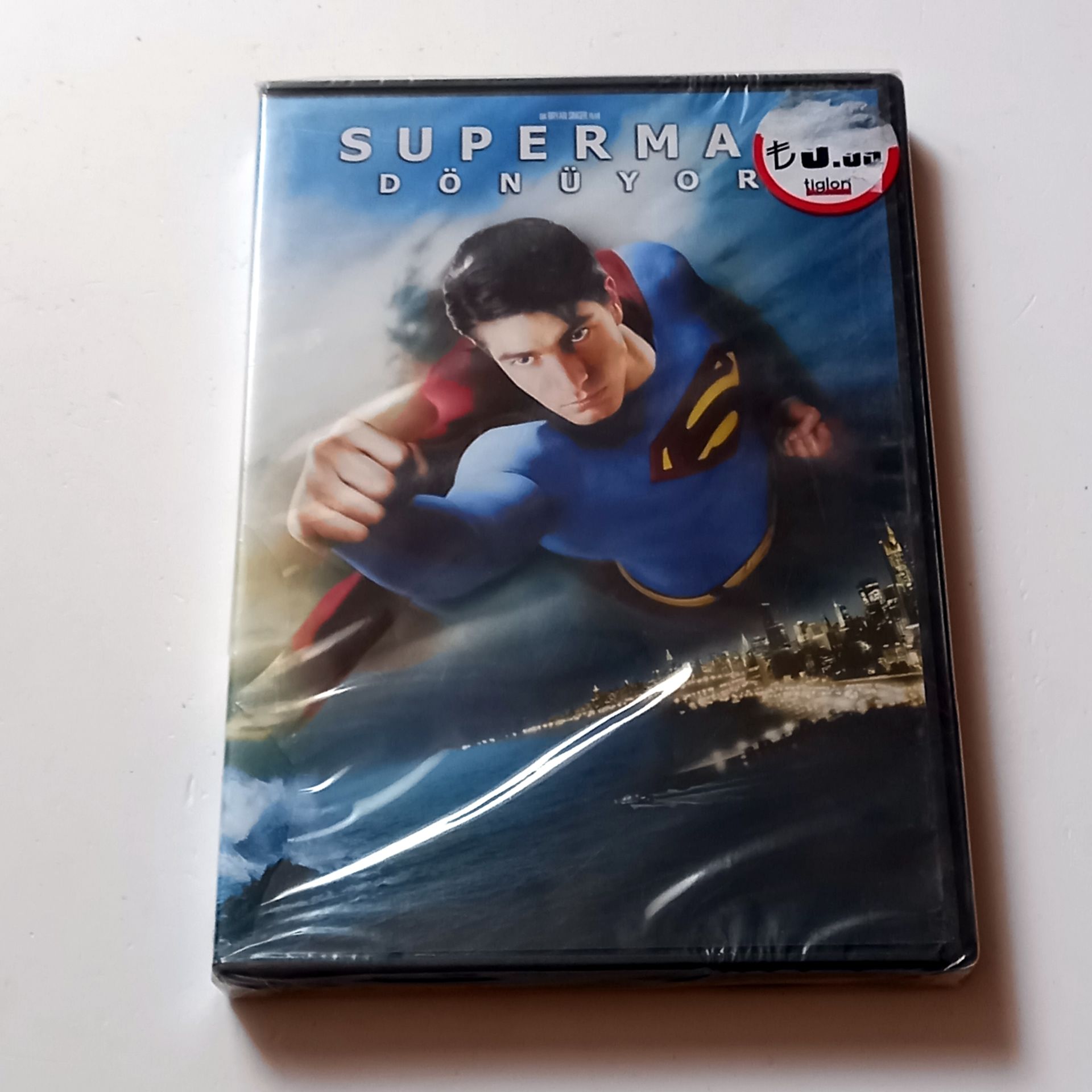 SUPERMAN RETURNS / SUPERMAN DÖNÜYOR - BRANDON ROUTH, KATE BOSWORTH, KEVIN SPACEY- YÖN.: BRYAN SINGER - DVD AMBALAJINDA SIFIR
