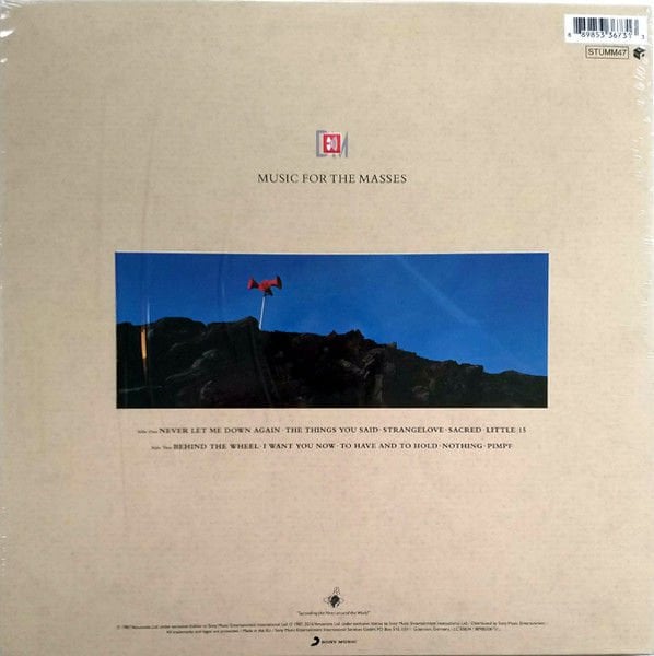 DEPECHE MODE - MUSIC FOR THE MASSES (1987) - LP 2016 EDITION SIFIR PLAK