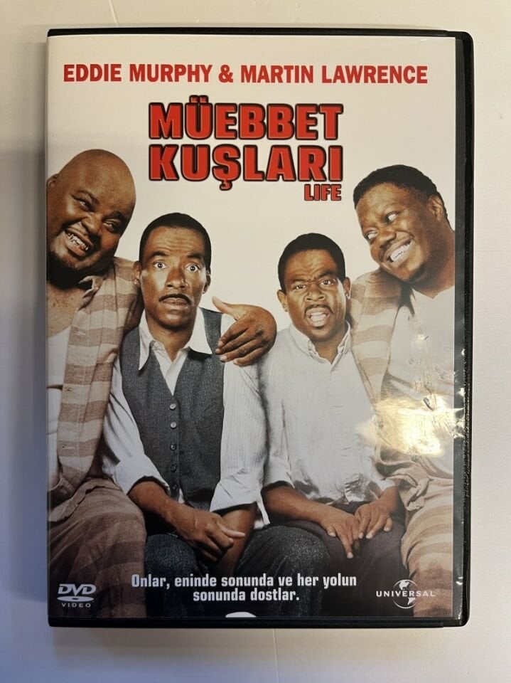 LIFE - MÜEBBET KUŞLARI - EDDIE MURPHY, MARTIN LAWRENCE - DVD 2.EL