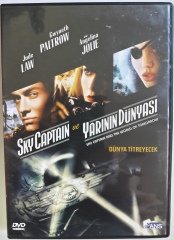 SKY CAPTAIN VE YARININ DÜNYASI - SKY CAPTAIN AND THE WORLD OF TOMORROW - JUDE LAW - GWYNETH PALTROW - ANGELINA JOLIE - DVD 2.EL