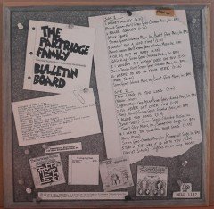 THE PARTRIDGE FAMILY - BULLETIN BOARD - SHIRLEY JONES & DAVID CASSIDY - PLAK 2.EL