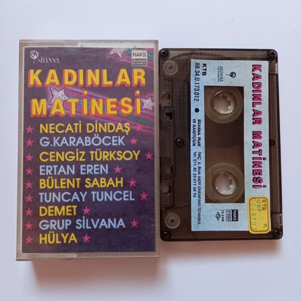 KADINLAR MATİNESİ / NECATİ DİNDAŞ, GÜLDEN KARABÖCEK, CENGİZ TÜRKSOY, TUNCAY TUNCEL (1988) - KASET 2.EL