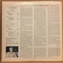MARTIAL SINGHER - AN ALBUM OF FRENCH SONGS (1977) DUPARE, RAVEL, DELARA, CHAUSSON 2.EL PLAK