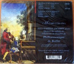 MOZART / DIDIER CASTELL-JACOMIN / PIANO CONCERTOS K.414 ET K.415 / DISQUES A TEMPO CD SIFIR