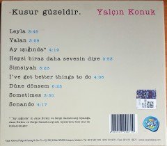 YALÇIN KONUK - KUSUR GÜZELDİR (2012) CD 2.EL