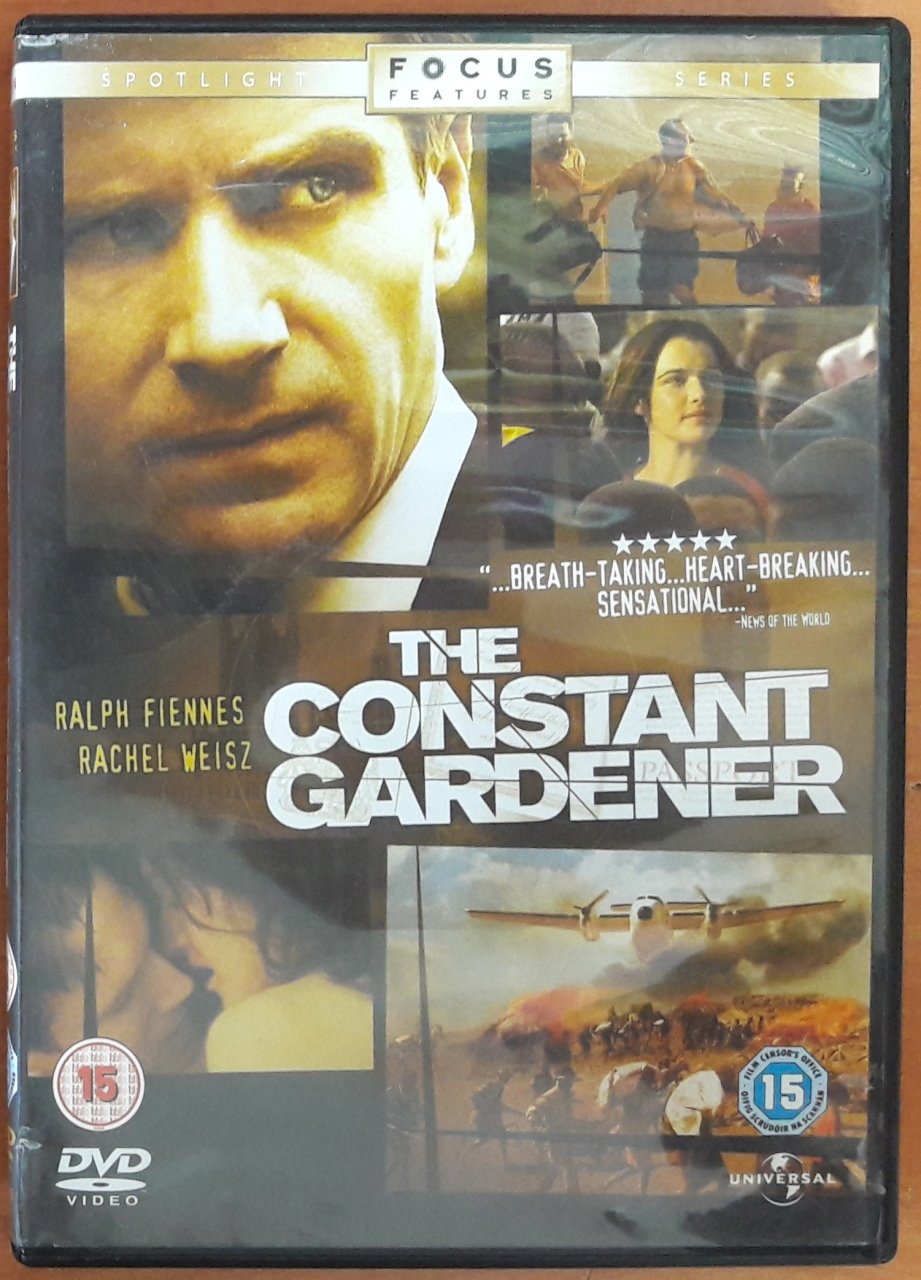 The CONSTANT GARDENER - RALPH FIENNES - RACHEL WEISZ - FERNANDO MEIRELLES - DVD 2.EL TR ALTYAZI YOKTUR