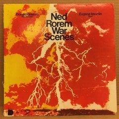 NED ROREM WAR SCENES - DONALD GRAMM - LP 2.EL PLAK