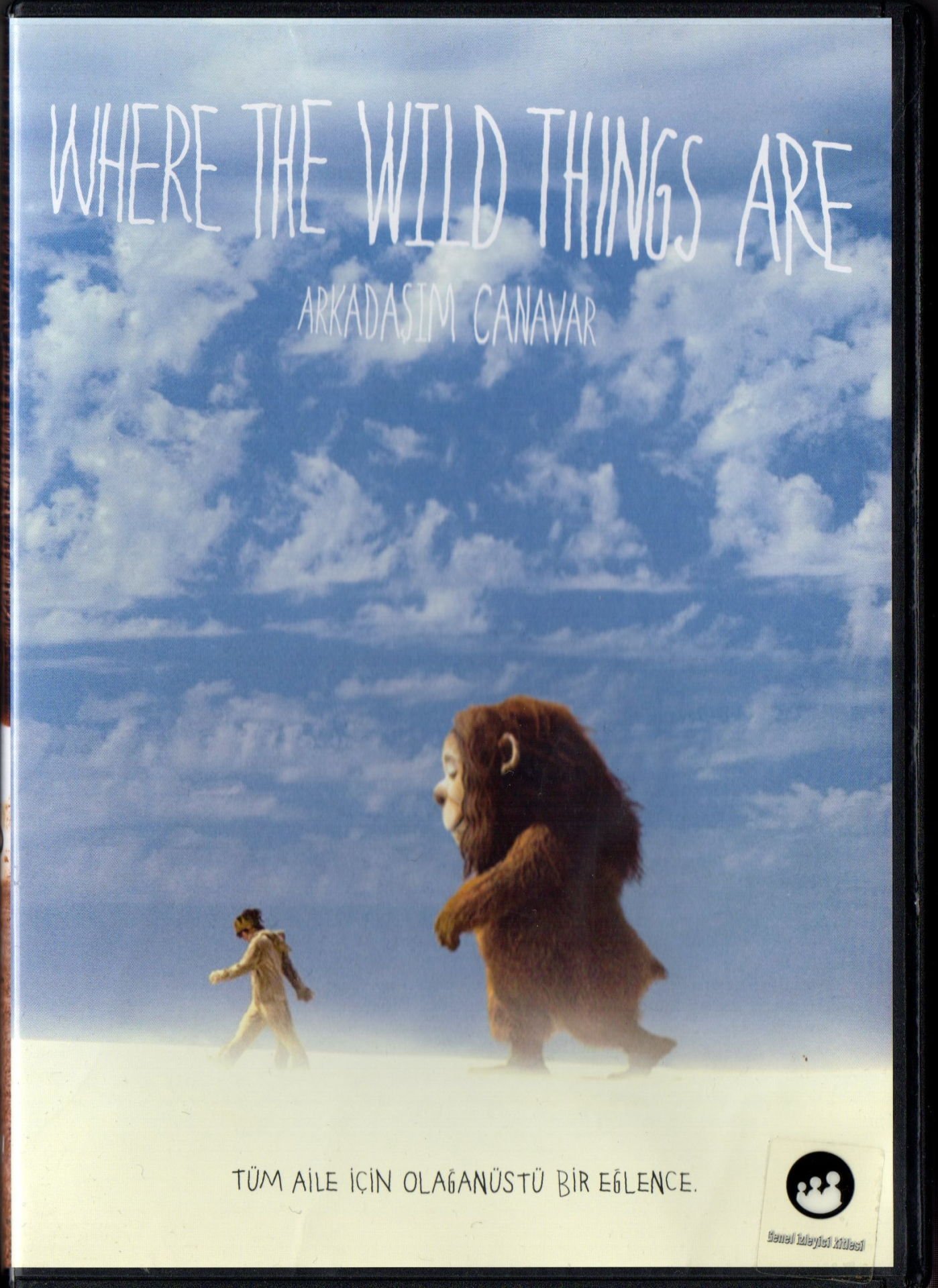 WHERE THE WILD THINGS ARE - ARKADAŞIM CANAVAR - SPIKE JONZE - DVD 2.EL