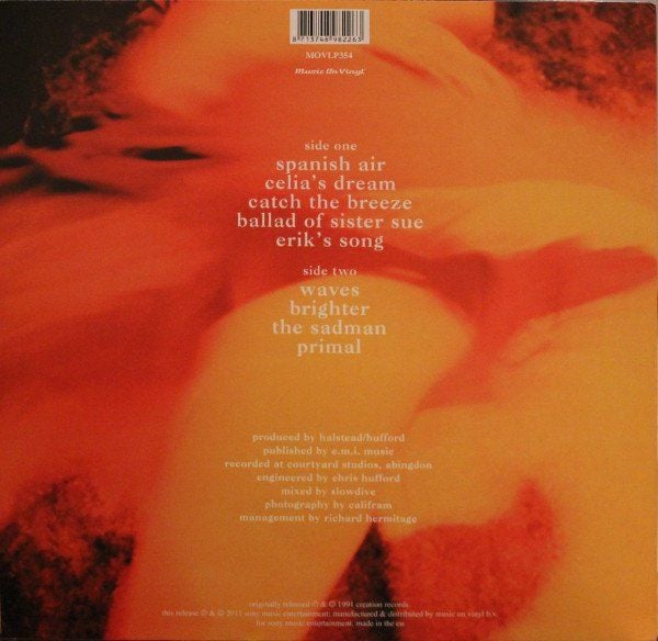 SLOWDIVE - JUST FOR A DAY (1991) - LP SHOEGAZE 2025 EDITION SIFIR PLAK