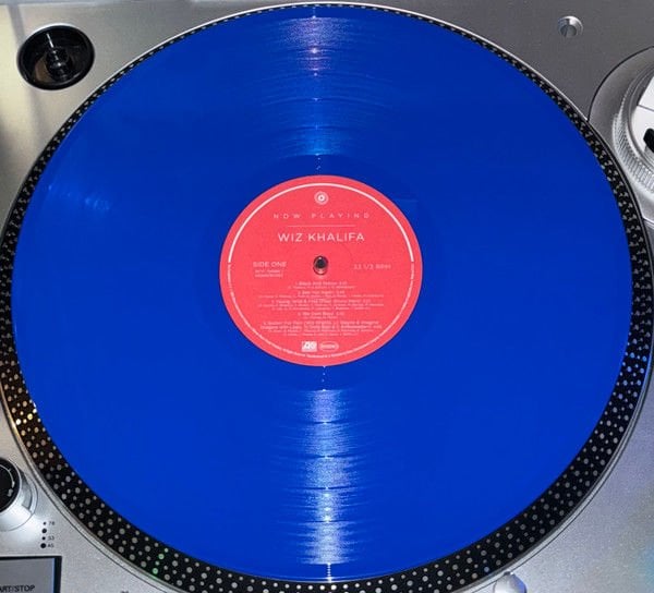 WIZ KHALIFA - NOW PLAYING SERIES (2024) - LP COMPILATION BLUE COLOURED EDITION HIP HOP SIFIR PLAK